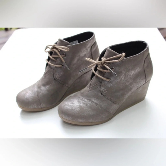 Toms wedge boots - Picture 8 of 9